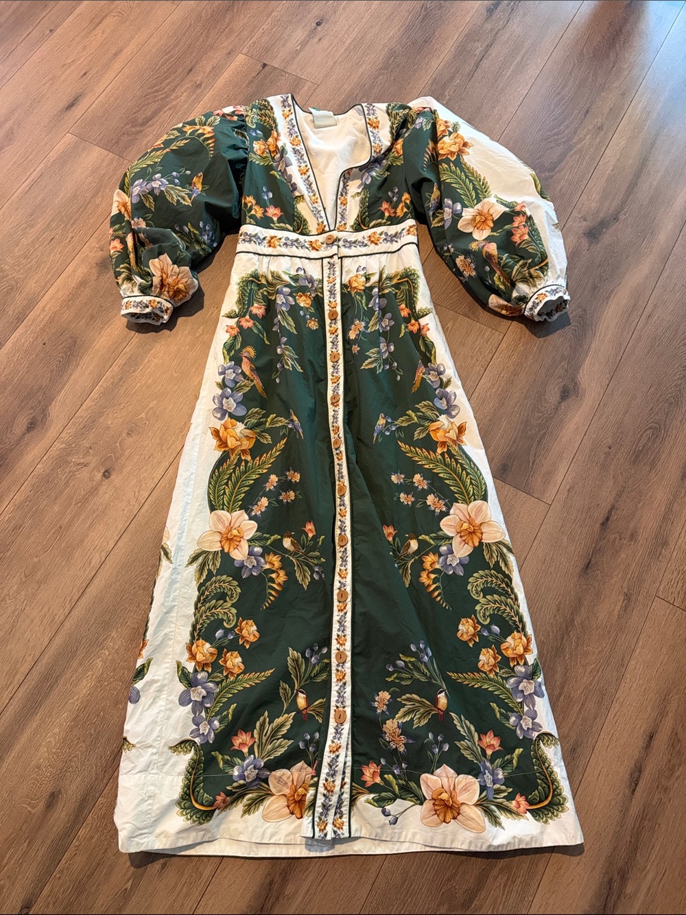 FARM Rio Green Nature Maxi Dress - Picture 2 of 9